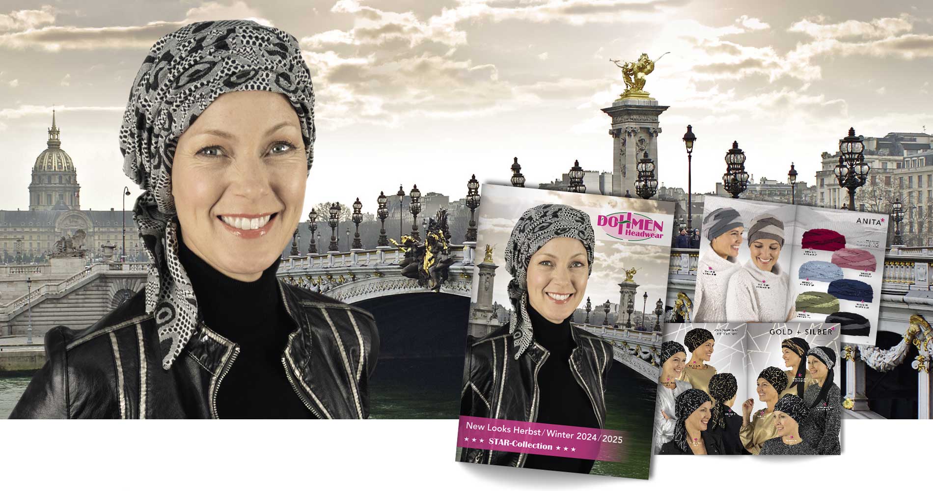 DOHMEN HEADWEAR Star-Collection im neuen Katalog „New Looks 2023/24“ exklusiv bei Ihrem Fachhändler